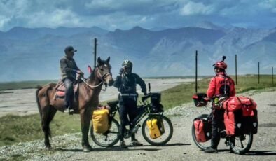 DOÇEK bisiklet ekibi Kırgızistan’da
