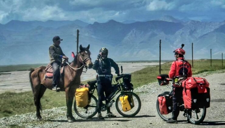 DOÇEK bisiklet ekibi Kırgızistan’da