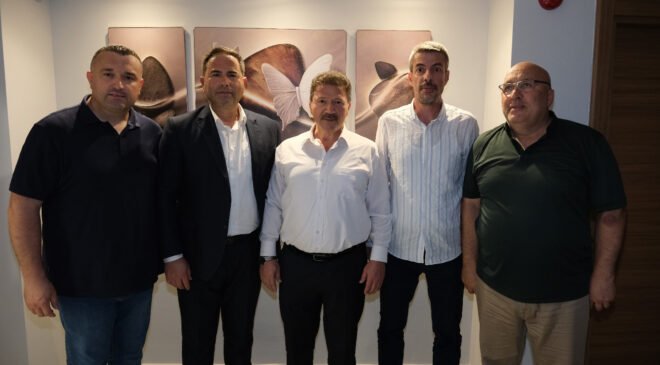 Özen, TŞOF’un tesis açılışında