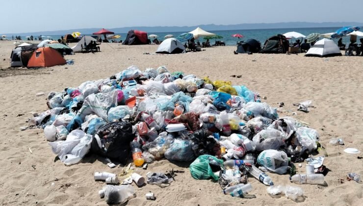 Erikli’ye çöp ihaneti!