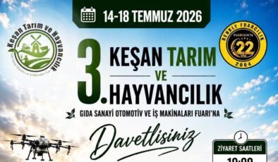 Keşan’da Tarım ve Hayvancılık Fuarı