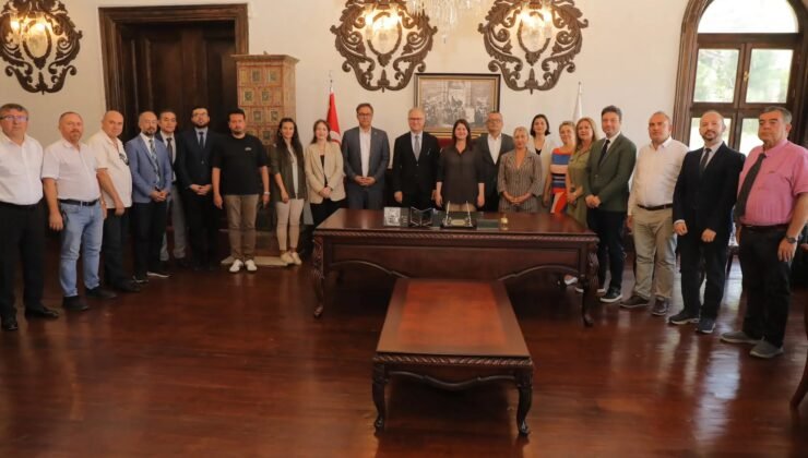 Marmara BB heyeti Edirne Belediyesi’nde