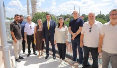 Gencan’dan Makedon Kulesi’ne ziyaret