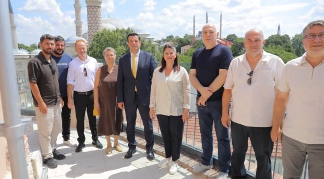 Gencan’dan Makedon Kulesi’ne ziyaret