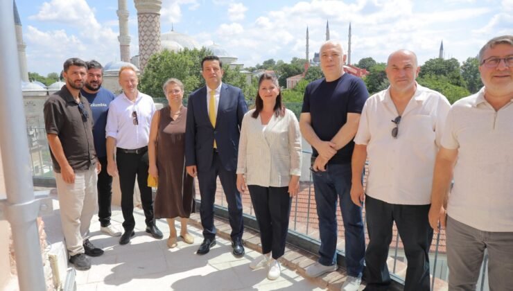 Gencan’dan Makedon Kulesi’ne ziyaret