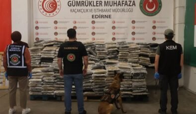 Kapıkule’de son yılların en yüklü uyuşturucusu