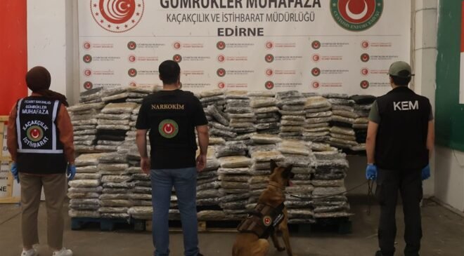 Kapıkule’de son yılların en yüklü uyuşturucusu