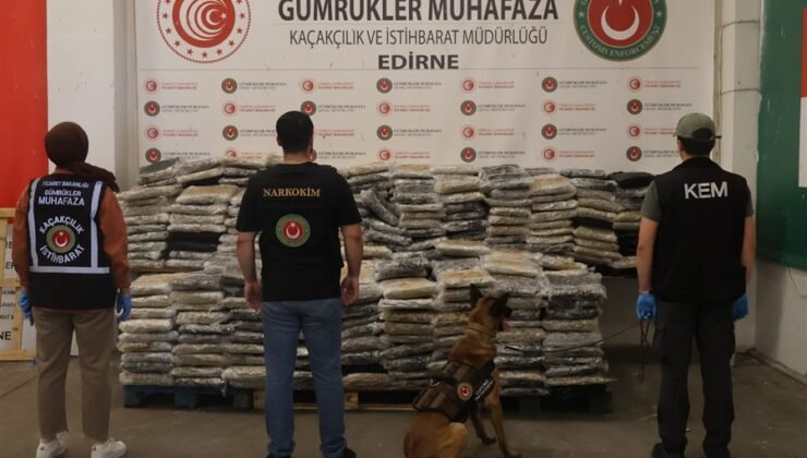 Kapıkule’de son yılların en yüklü uyuşturucusu