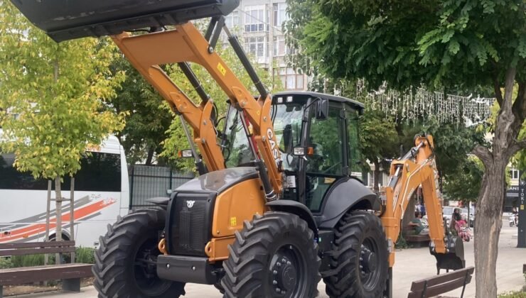 Keşan Belediyesi’ne TBB’den iş makinesi