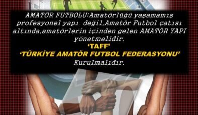 TTF’den Amatör Lig kararlarında yarım çark!