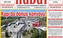 14 Ağustos 2026 Cuma Hudut Gazetesi
