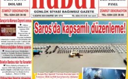 15 Ağustos 2026 Cumartesi Hudut Gazetesi