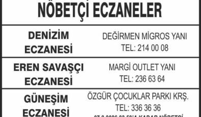 Nöbetçi Eczaneler