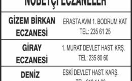 Nöbetçi Eczaneler