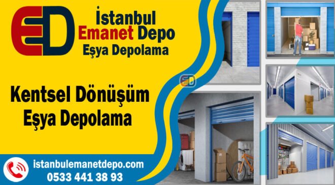 İstanbul’da Kentsel Dönüşüm Güvenli Depolamaya İlgiyi Artırdı