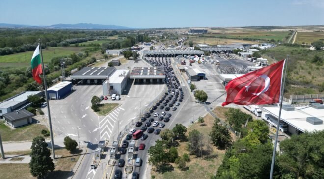 Kapı’da dönüş konvoyu!