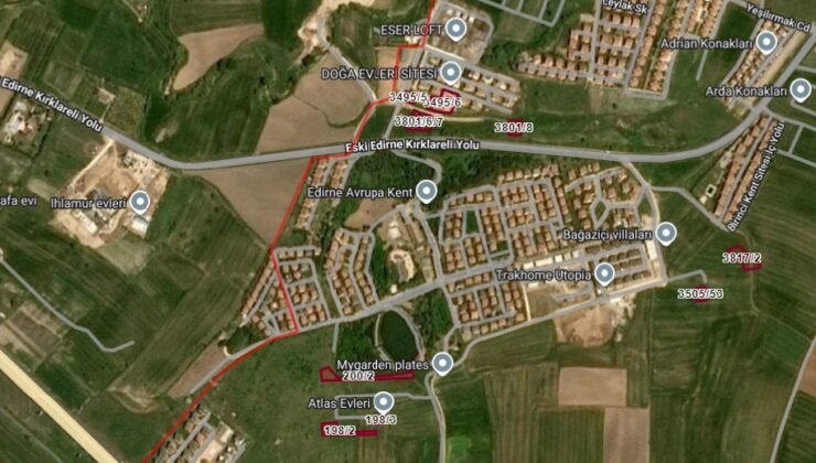 Edirne Belediyesi’nden 11 taşınmaz satılık