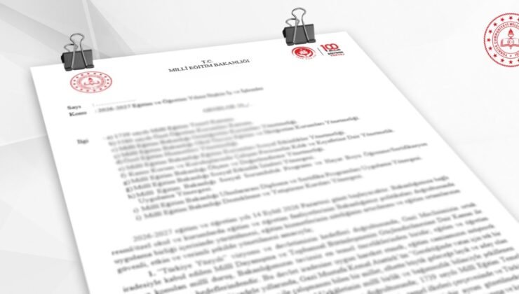 MEB’den yeni eğitim öğretim yılı genelgesi