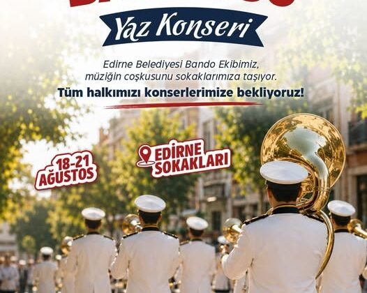 Belediye Bandosu’ndan Yaz Konserleri