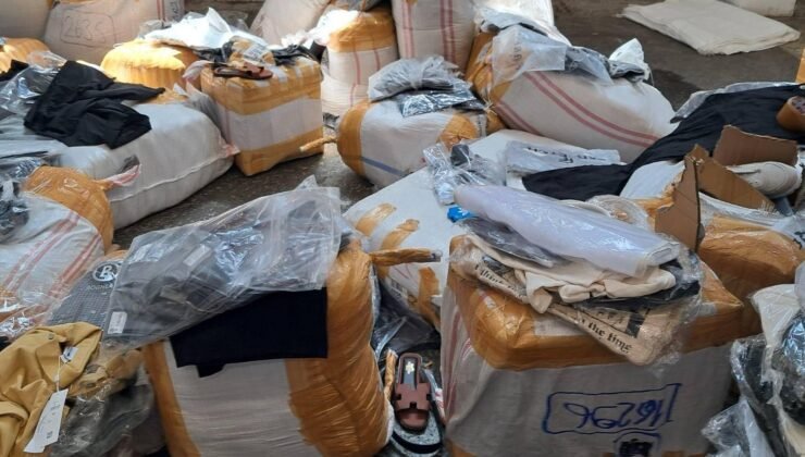 İki Türk’te 121 bin euroluk kaçak ürün