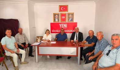 Süloğlu’nda Yeni Parti üye kayıt heyecanı