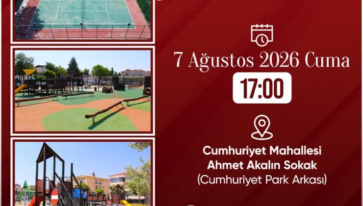 Uzunköprü Belediyesi’nden yeni tesis