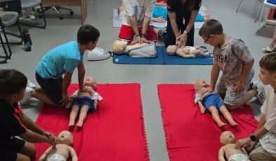 Öğrencilere ilk yardımın eğitimi