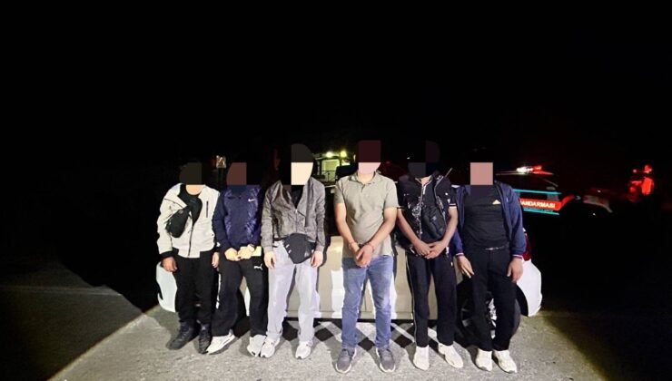 17 kaçak göçmen yakalandı