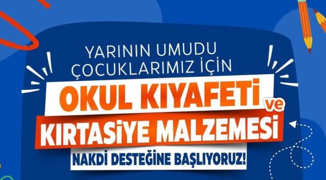 Belediyenin eğitim desteğine başvuruda son 2 gün