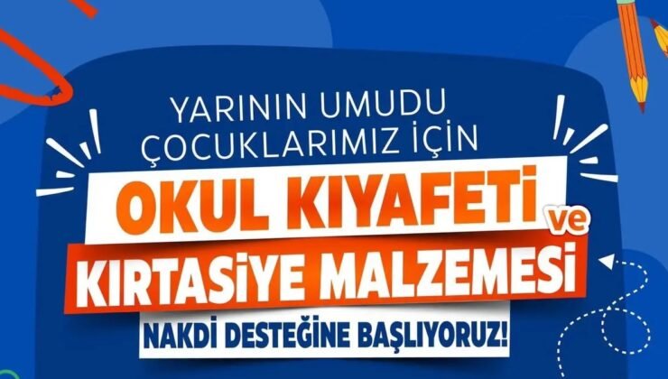 Belediyenin eğitim desteğine başvuruda son 2 gün