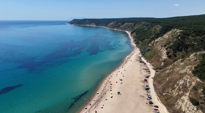 Saros’da Açık Su Yüzme Yarışı