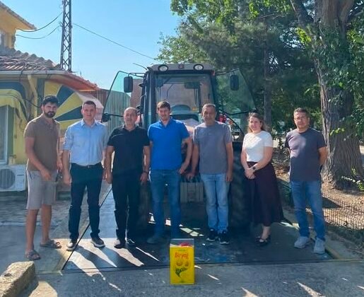Trakya Birlik ayçiçeği alımlarına başladı
