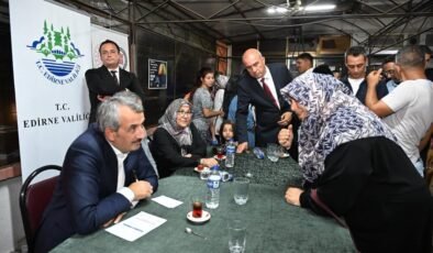 Sezer, Yıldırım Hacı Sarraf’ı dinledi