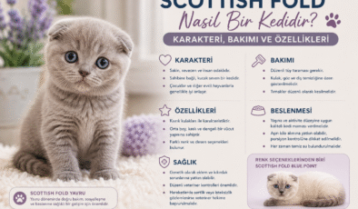 Scottish Fold Nasıl Bir Kedidir? Karakteri, Bakımı ve Özellikleri