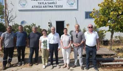 Yayla Sahili’nin atık su arıtma tesisi yeniden devrede