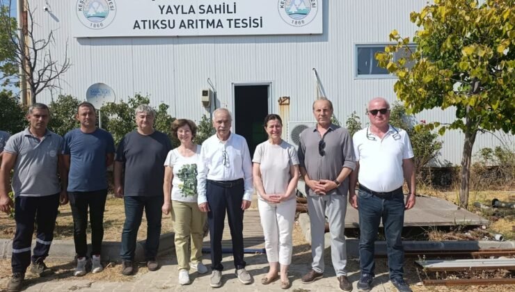 Yayla Sahili’nin atık su arıtma tesisi yeniden devrede