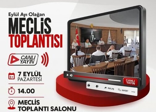 Edirne Belediye Meclisi 7 Eylül’de