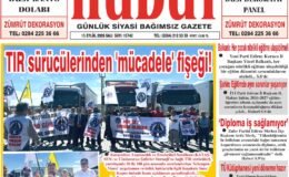 15 Eylül 2026 Salı Hudut Gazetesi