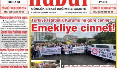 30 Eylül 2026 Çarşamba Hudut Gazetesi