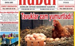 4 Eylül 2026 Cuma Hudut Gazetesi
