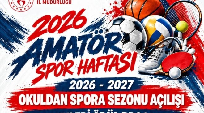 2026 Amatör Spor Haftası 5 Ekim’de başlıyor
