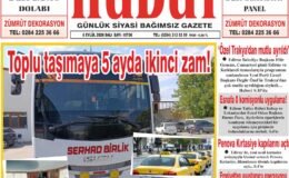 8 Eylül 2026 Salı Hudut Gazetesi