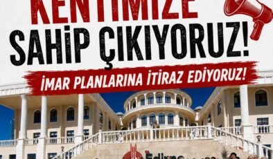 İmar planı değişikliğine itiraz!