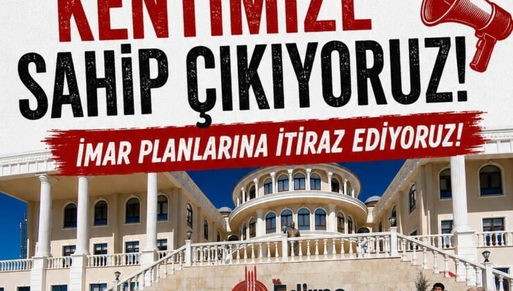 İmar planı değişikliğine itiraz!