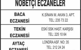 Nöbetçi Eczaneler