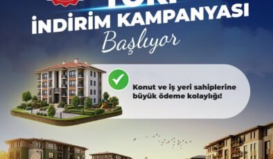 TOKİ’nin %25 indirim kampanyası 22 Eylül’de başlıyor