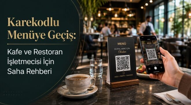 Karekodlu Menüye Geçiş: Kafe ve Restoran İşletmecisi İçin Saha Rehberi