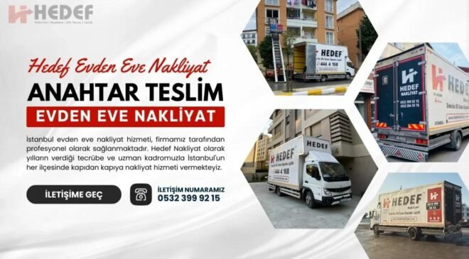 Hedef Nakliyat ile İstanbul’da Sorunsuz Taşınma: Evden Eve Nakliyatta Yeni Standart