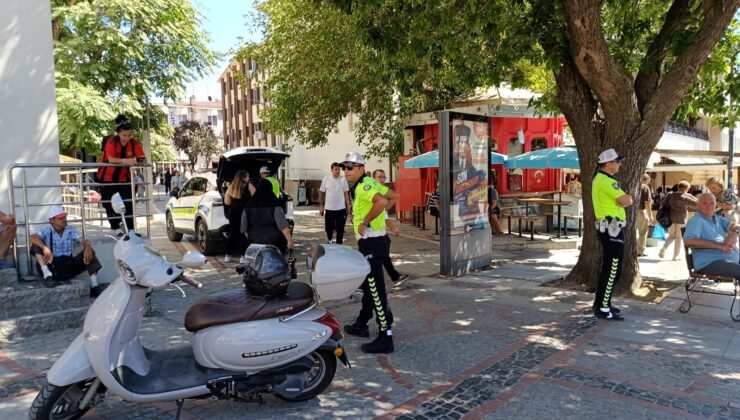 Saraçlar’da ‘motosiklet’ denetimi