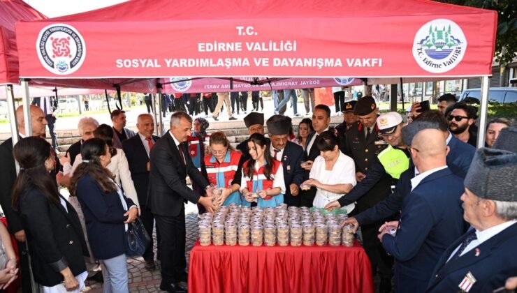 Gaziler Günü’nde gaziler helvası!